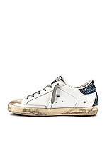Golden Goose Superstar 'White Silver Blue Glitter'