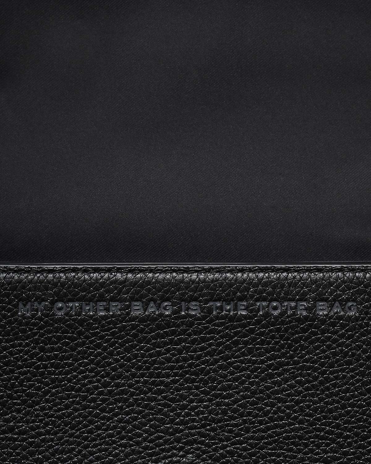 The Small Leather Tote (Argain Oil), The Sack Bag (Black), & The Mini Bag (Black) Trio Set