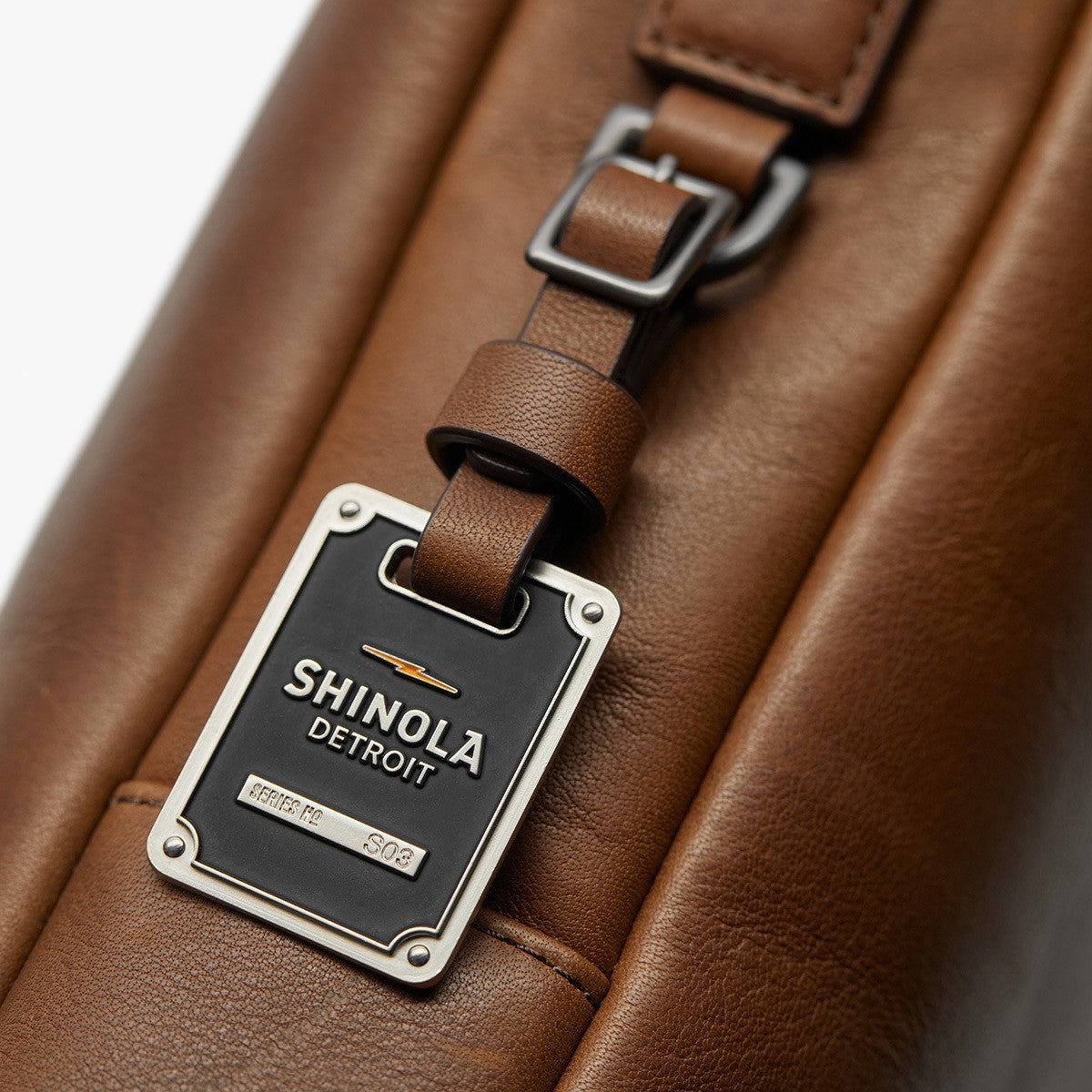 Computer Briefcase Brown