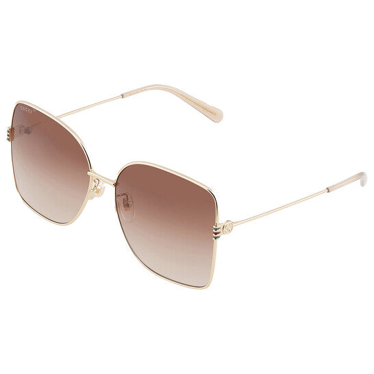 Brown Butterfly Ladies Sunglasses