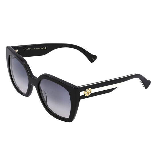 Grey Gradient Butterfly Ladies Sunglasses