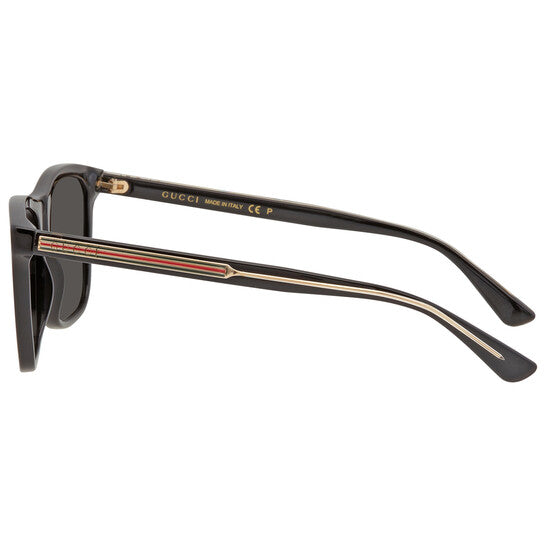 Polarized Grey Square Men's Sunglasses