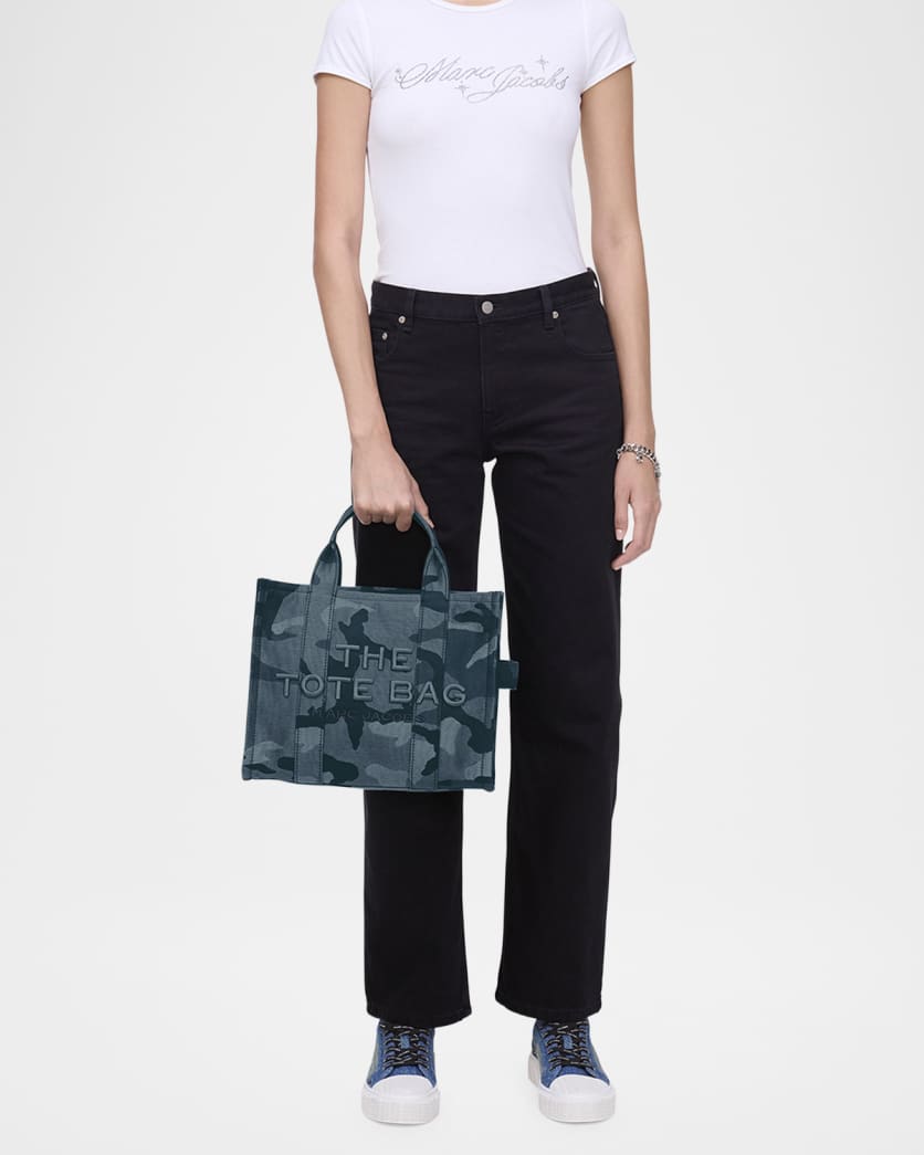 The Camo Jacquard Medium Tote Bag