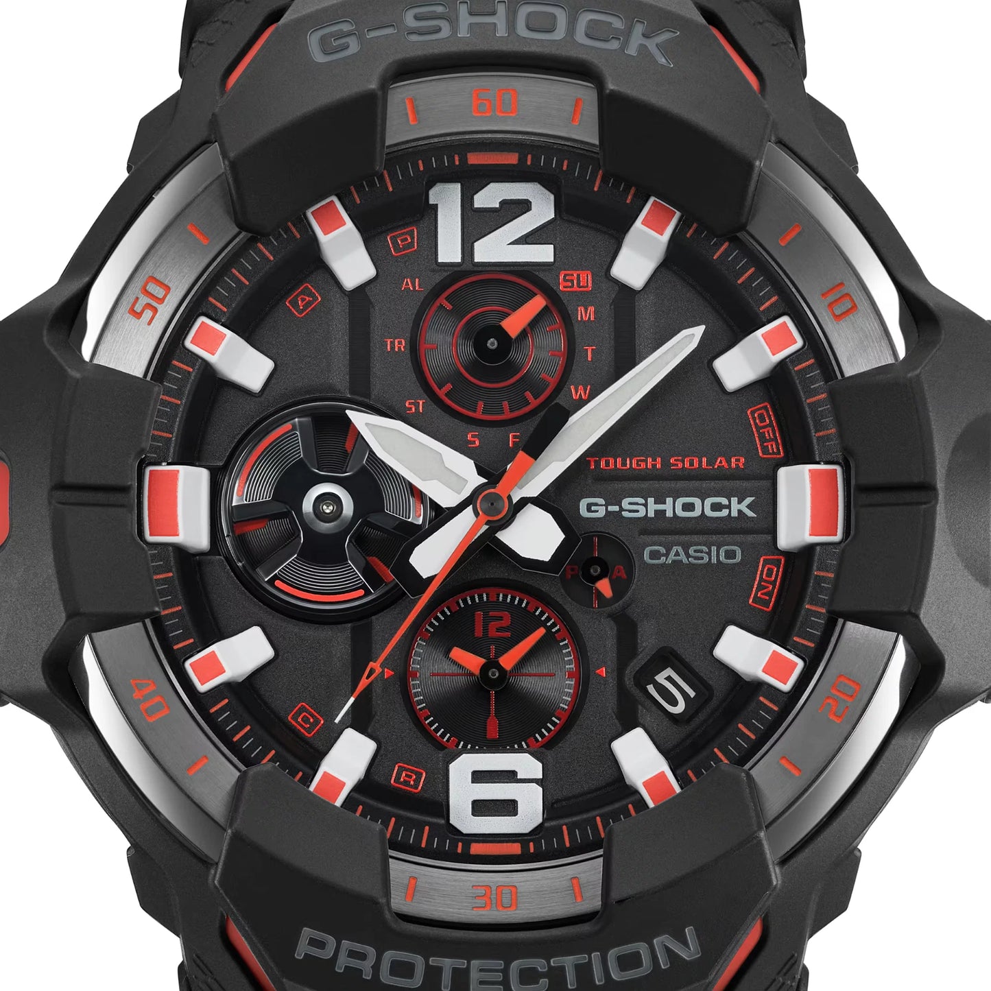 A Night Cockpit: G-SHOCK GRAVITYMASTER