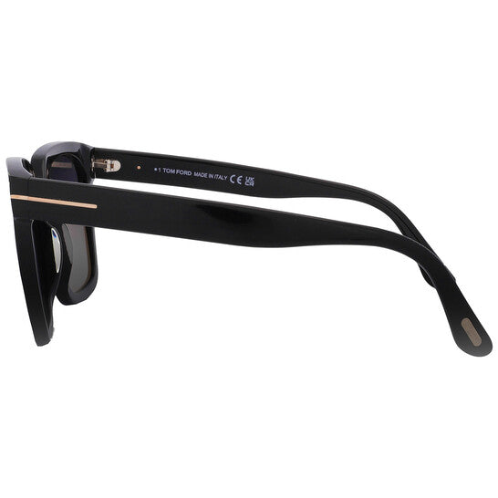Selby Polarized Smoke Square Ladies Sunglasses
