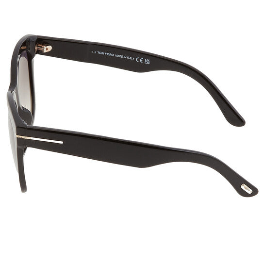 Wallace Smoke Gradient Cat Eye Ladies Sunglasses