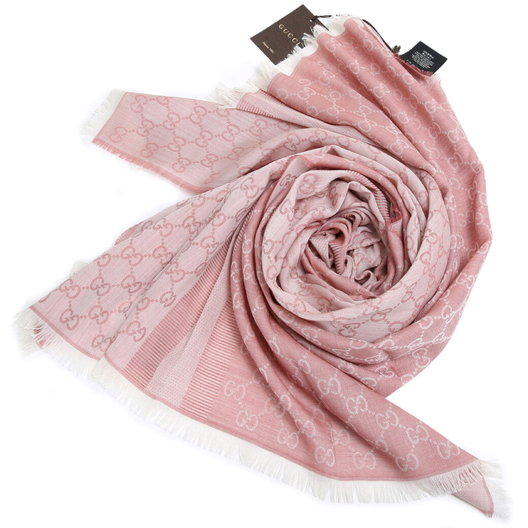 Jacquard Silk Wool Shawl
