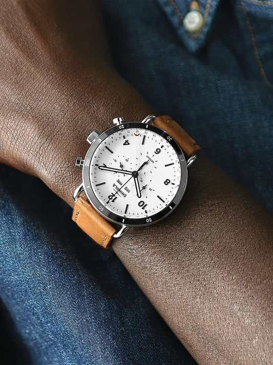 Mens Canfield Sport Chronograph Watch 45mm