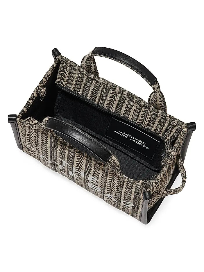Small Monogram Jacquard Tote