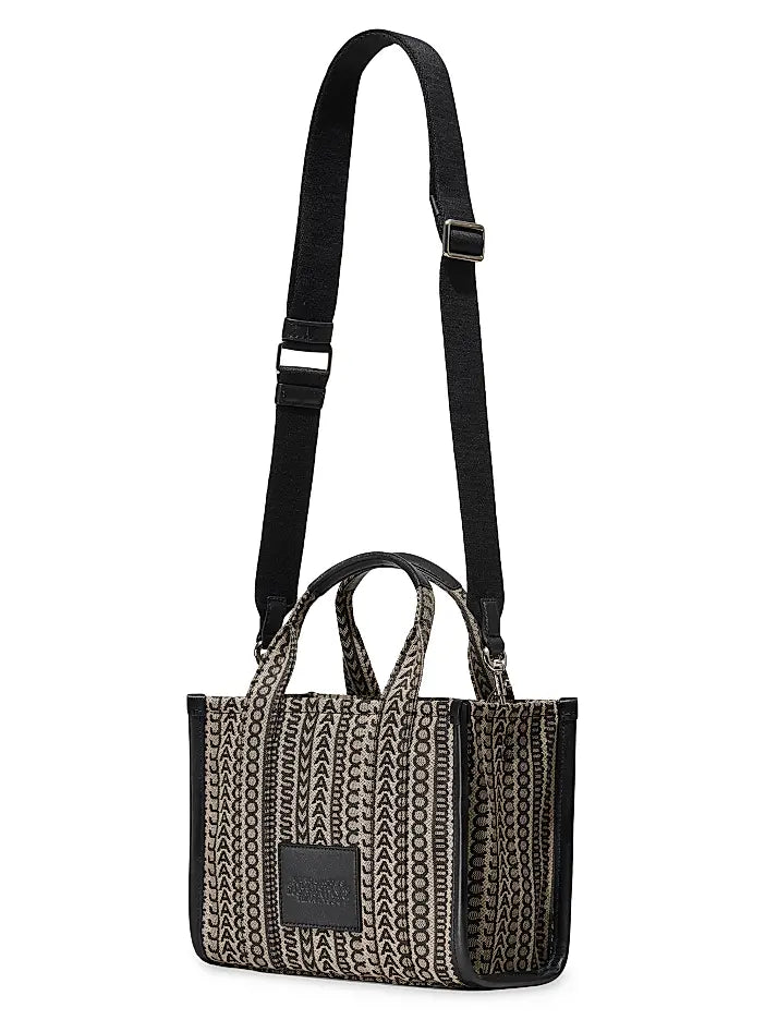 Small Monogram Jacquard Tote