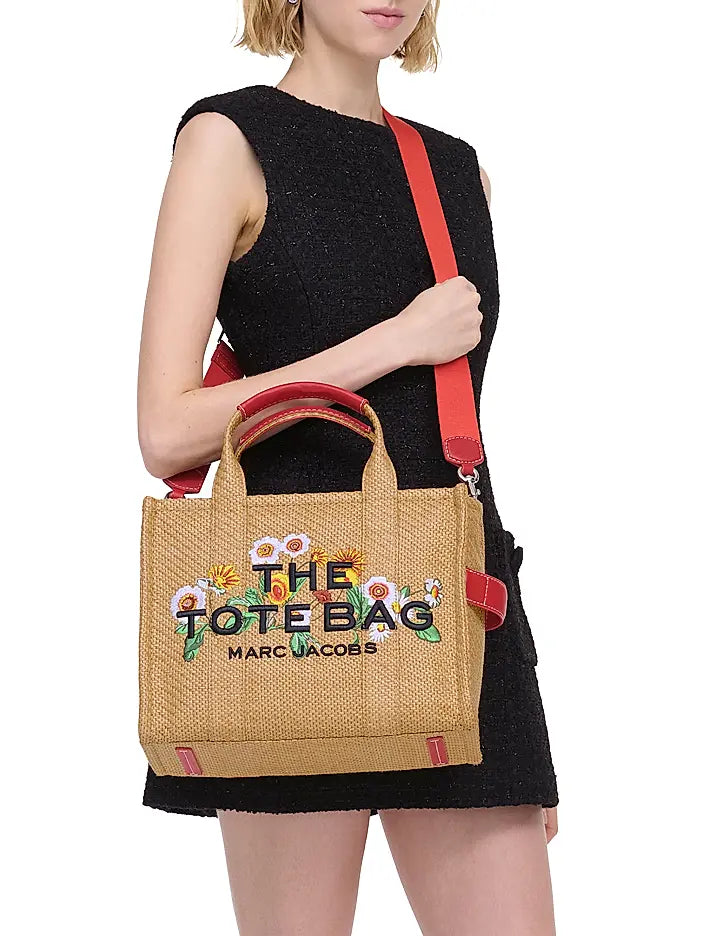 The Daisy Woven Medium Tote Bag