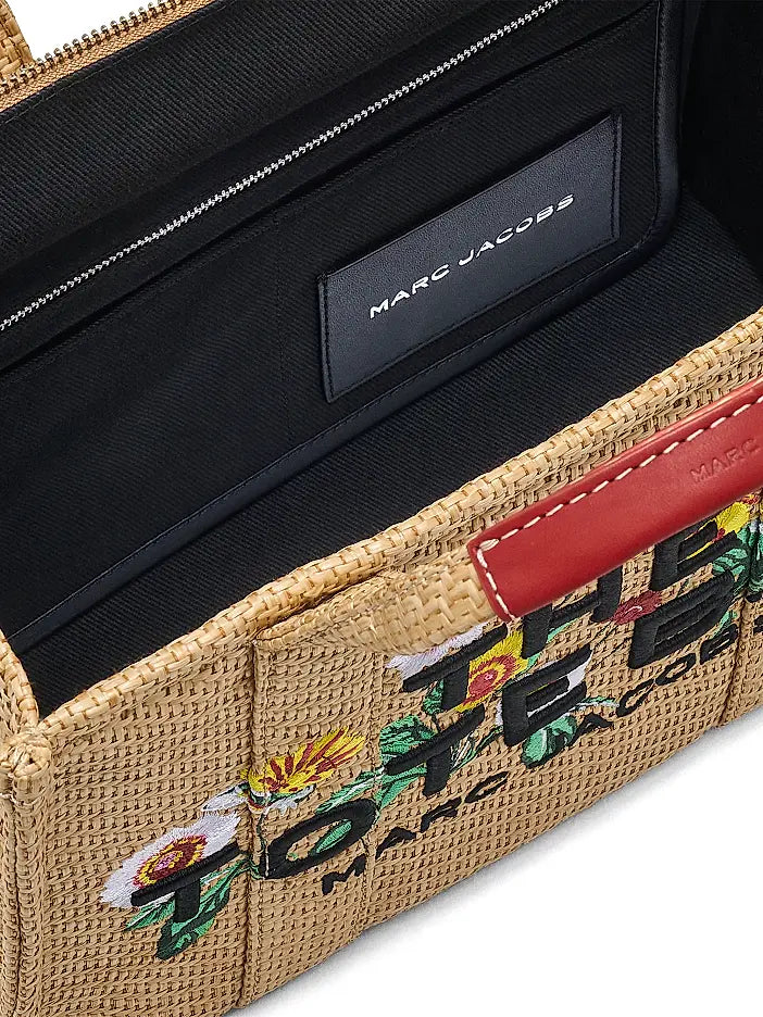 The Daisy Woven Medium Tote Bag