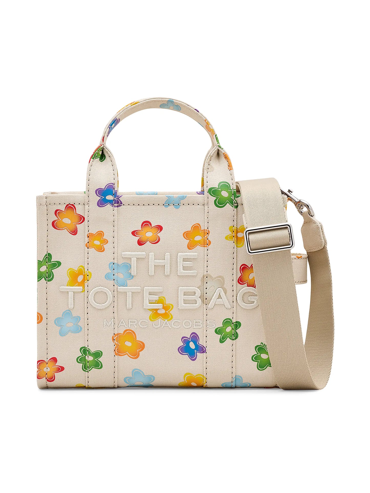 The Wild Daisy Canvas Small Tote Bag