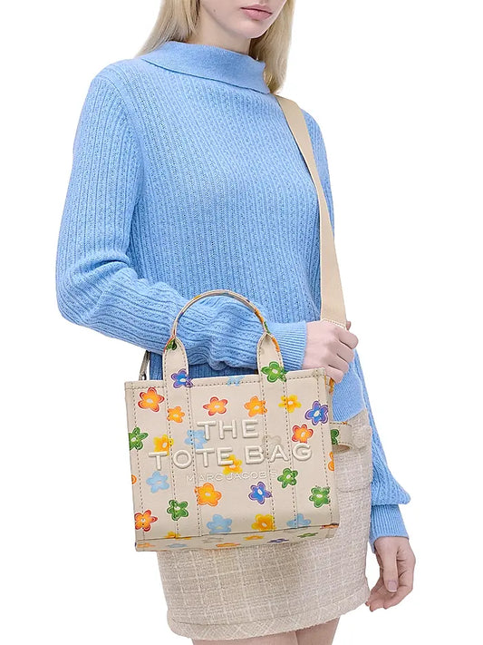 The Wild Daisy Canvas Small Tote Bag