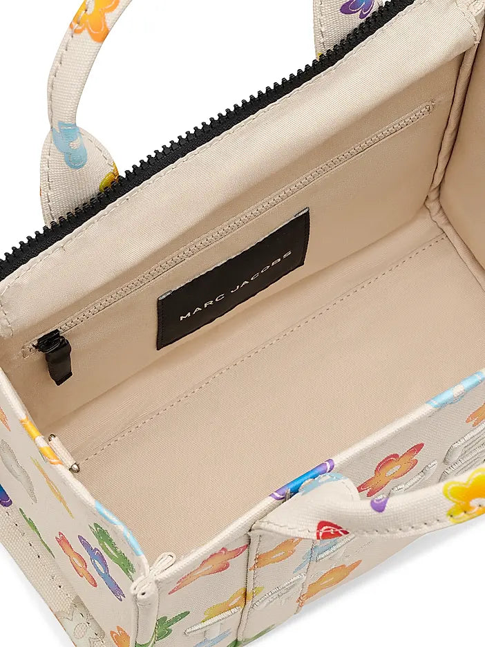 The Wild Daisy Canvas Small Tote Bag