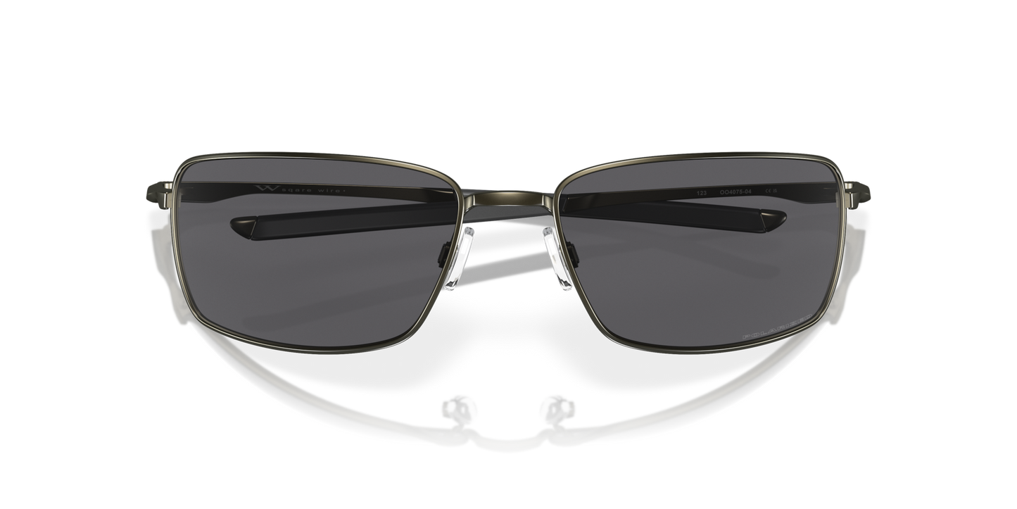 Square Wire Polarized Sunglasses