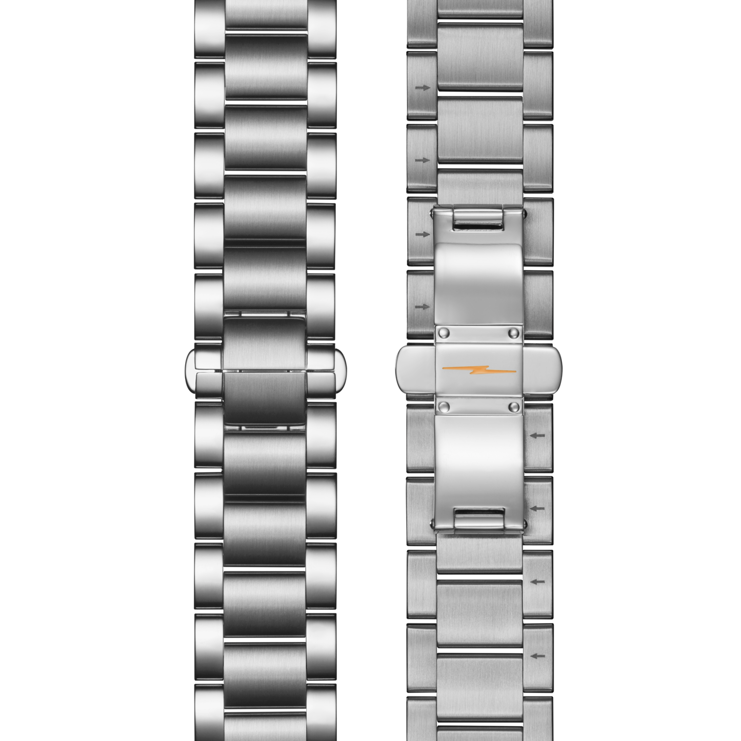 Unisex Runwell Chrono Silver-Tone Stainless Steel Watch 41mm