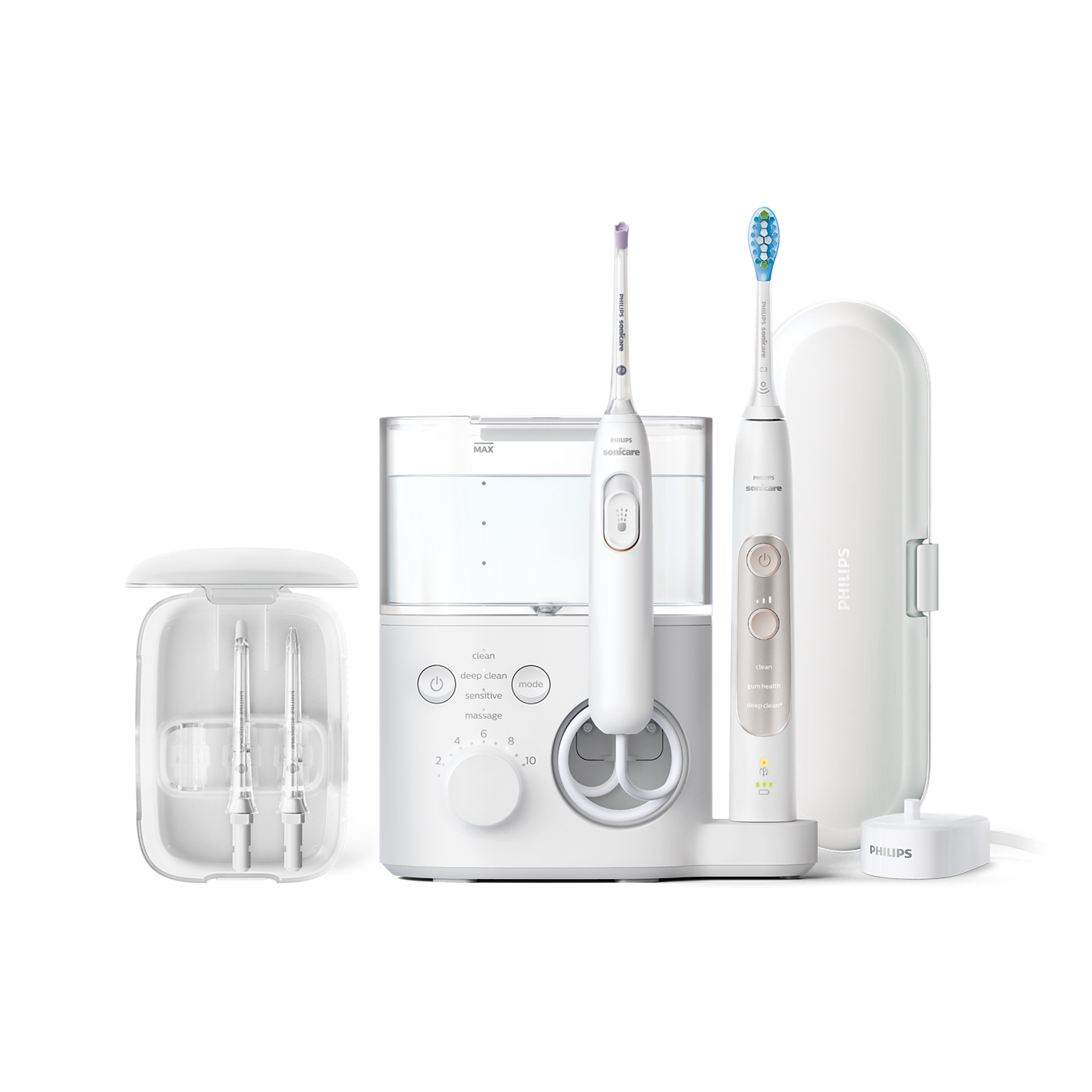Power Flosser 7000 & ExpertClean 7300 Toothbrush System