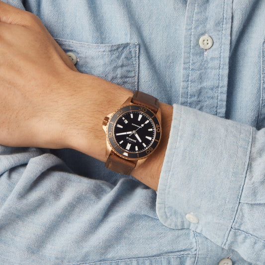 Mens' Bronze Monster Automatic Watch 43mm