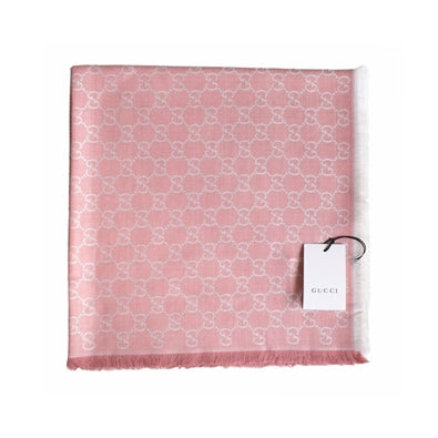 Jacquard Silk Wool Shawl