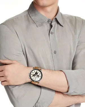 Mens' Runwell Chrono Watch 48mm
