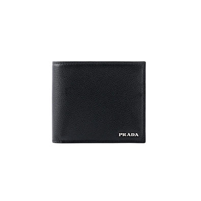 Grain Leather Bi-Fold Wallet