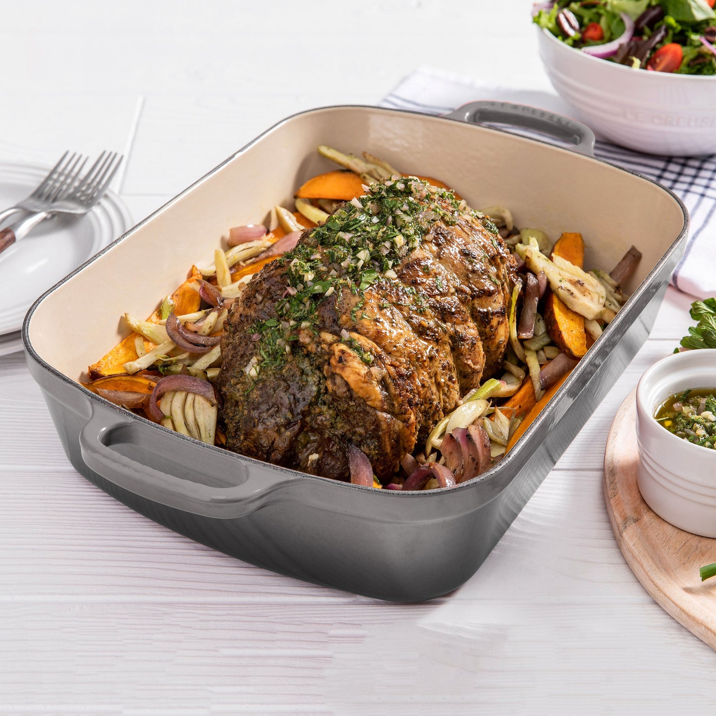 5.25qt Signature Cast Iron Roaster