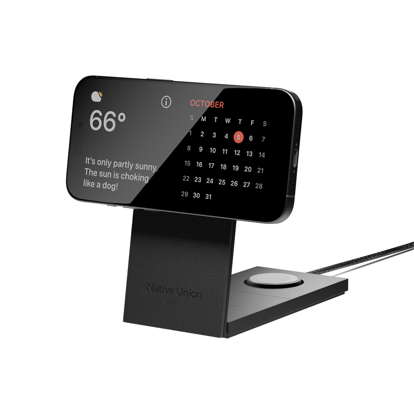 Rise 3-in-1 Qi2 Magnetic Wireless Charger