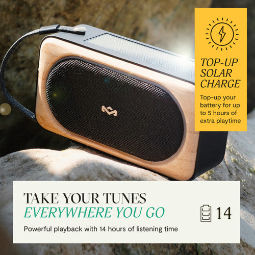 Roots Solar Portable Bluetooth Speaker
