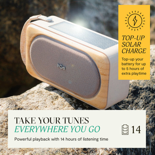 Roots Solar Portable Bluetooth Speaker