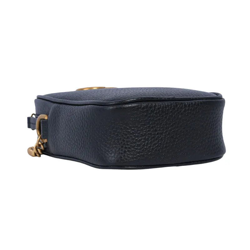 GG Marmont Mini Leather Phone Chain Crossbody Bag