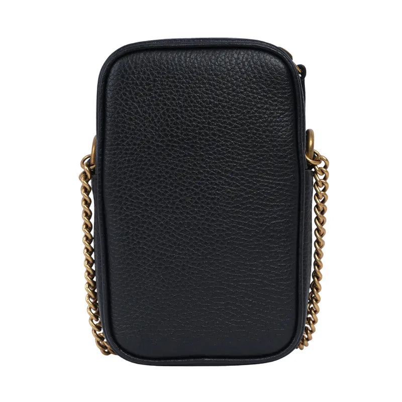 GG Marmont Mini Leather Phone Chain Crossbody Bag
