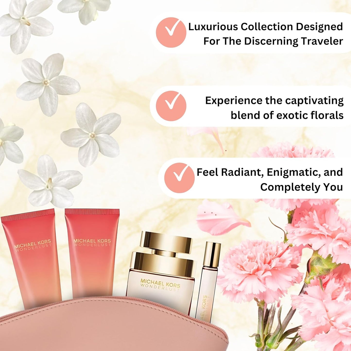 Womens Wonderlust 4 Piece Gift Set