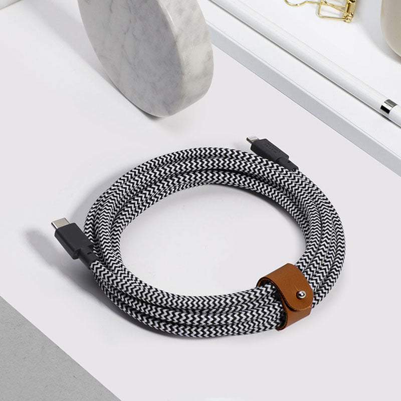 Belt Cable XL USB-C to Apple Lightning
