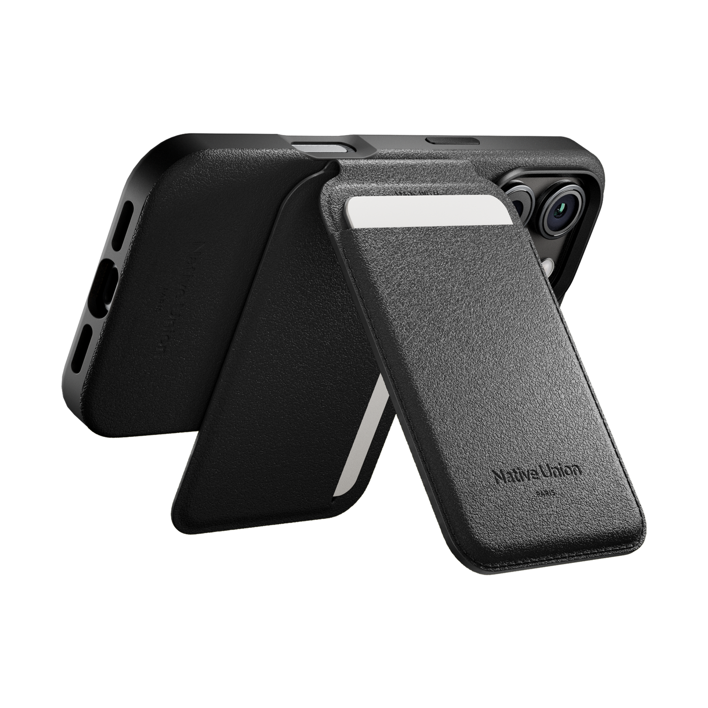 Active Magnetic Wallet Phone Stand