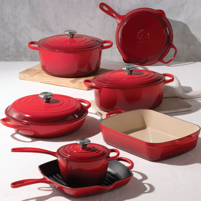 11pc Signature Cast Iron Ultimate Cookware Set