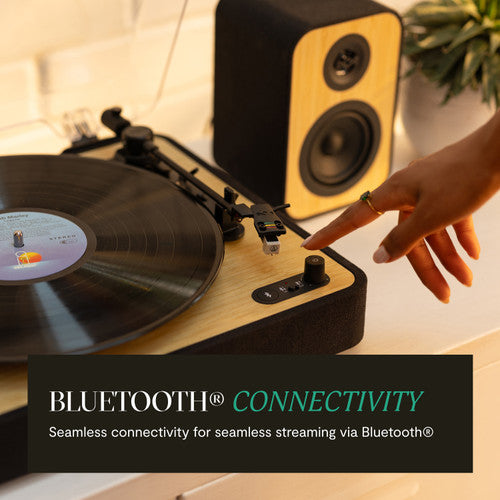Revolution Bluetooth Turntable w/ Pair of Speakers