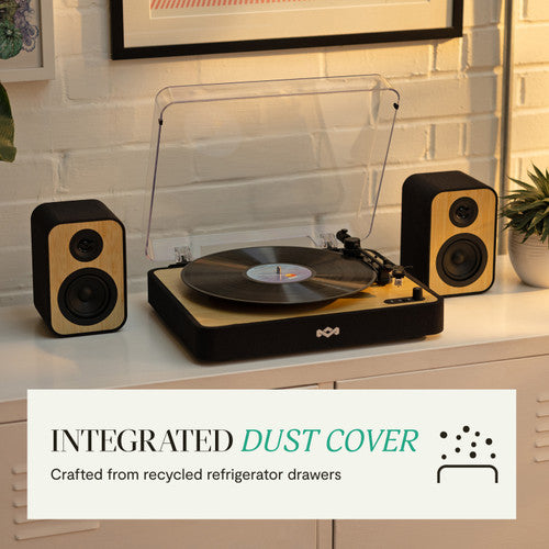 Revolution Bluetooth Turntable w/ Pair of Speakers
