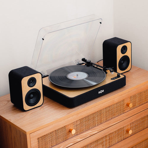 Revolution Bluetooth Turntable w/ Pair of Speakers