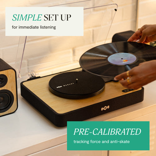 Revolution Bluetooth Turntable w/ Pair of Speakers