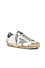 Golden Goose Superstar 'White Silver Blue Glitter'