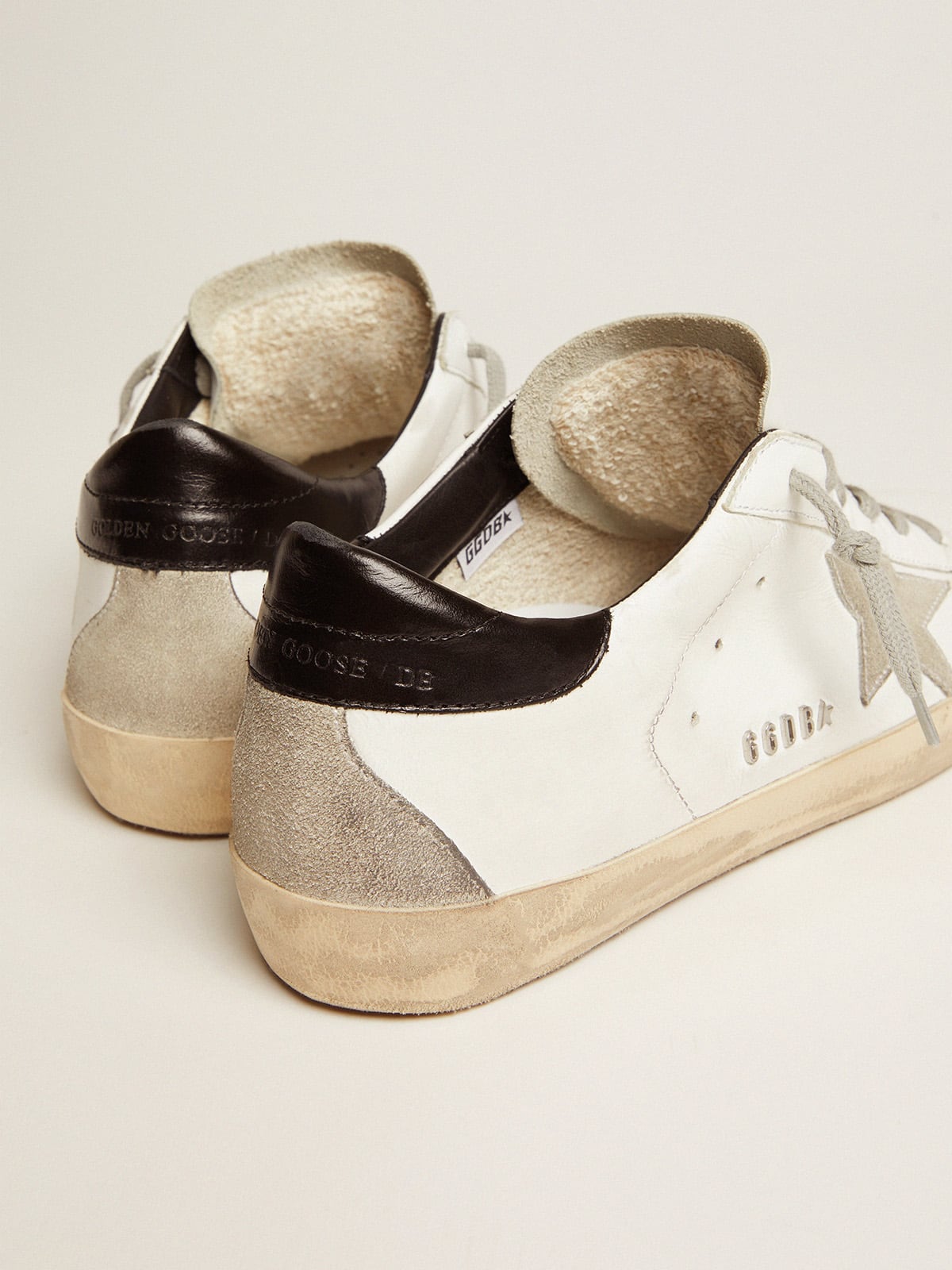 Superstar Leather Sneakers with black tab