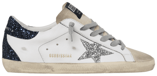 Golden Goose Superstar 'White Silver Blue Glitter'
