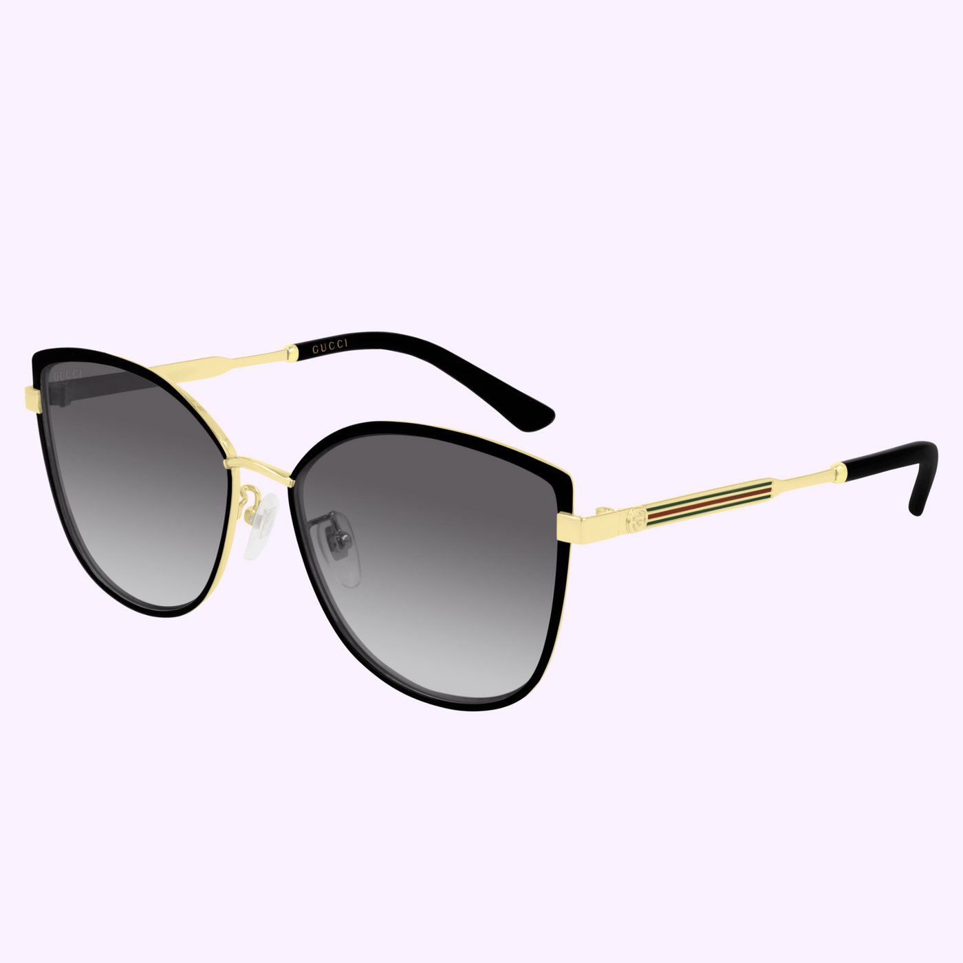 Grey Gradient Cat Eye Ladies Sunglasses