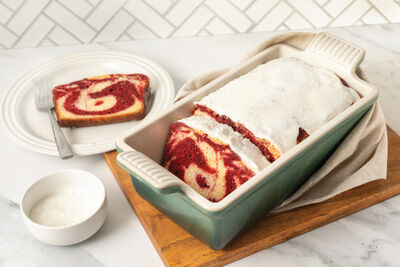 1.5qt Heritage Stoneware Loaf Pan