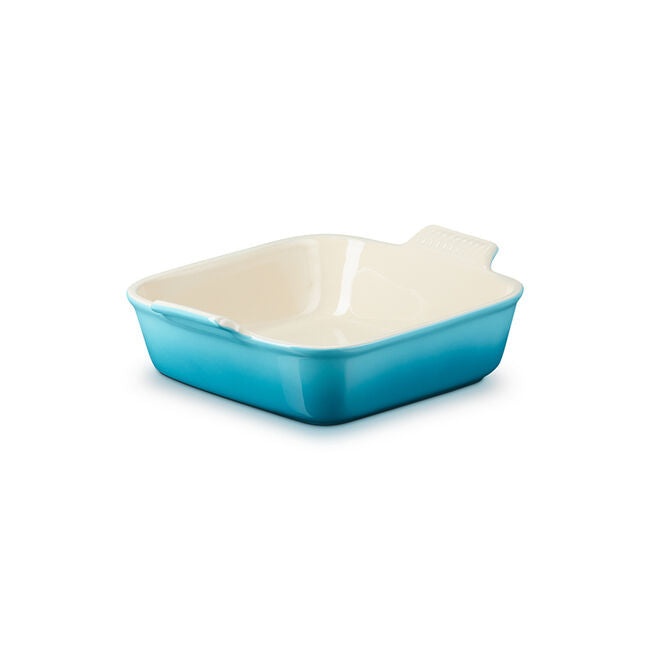 3qt Heritage Stoneware Square Baking Dish (Caribbean)