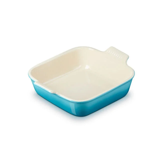 3qt Heritage Stoneware Square Baking Dish (Caribbean)