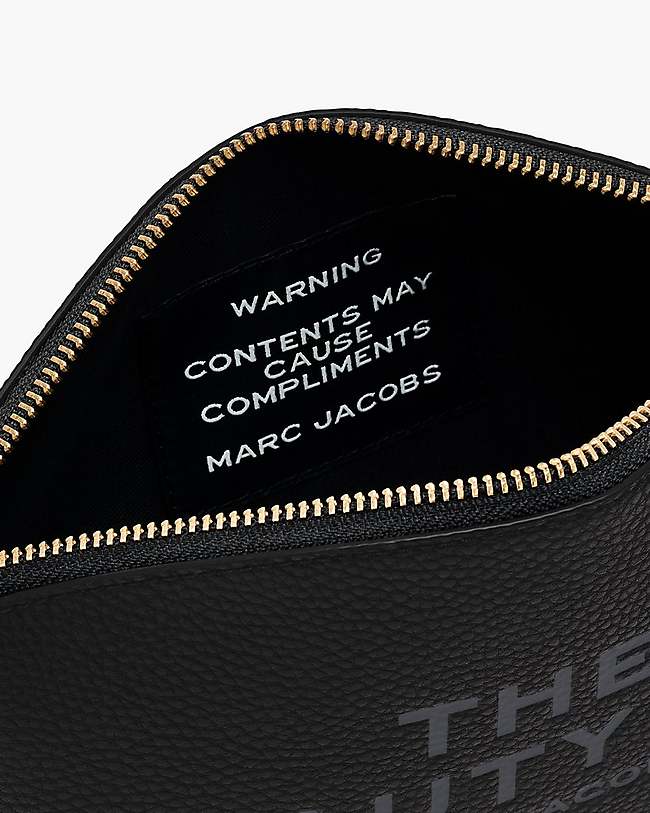The Denim Large Tote Bag, The Sack Bag (Black), & The Beauty Bag (Black)