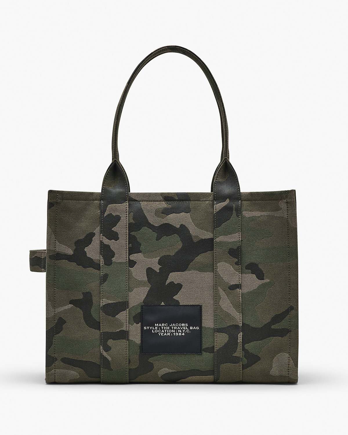 The Camo Jacquard Large Tote Bag