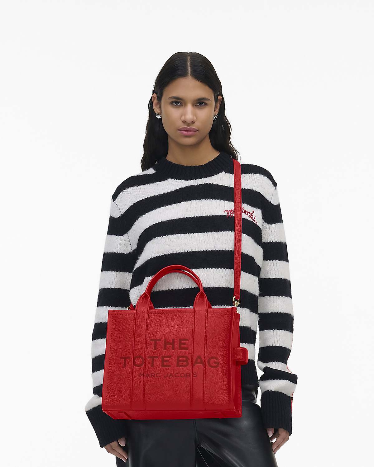The Leather Medium Tote Bag